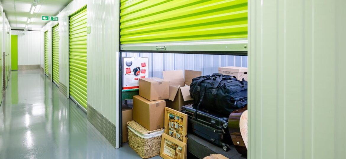 Clear Space Self-storage Solutions | View of a self-storage unit