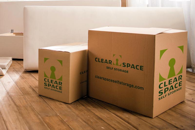Clear Space packaging boxes