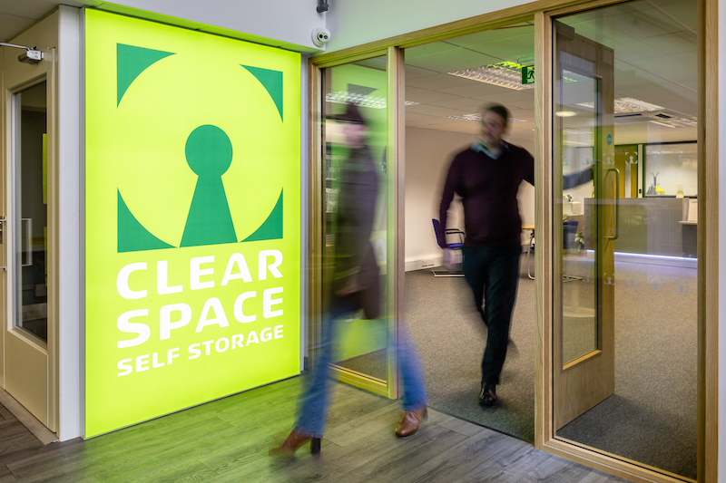 Clear Space self storage in Somerset